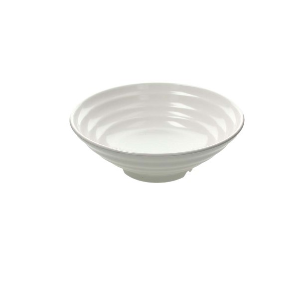 BOWL CON PIEDE CM 29 H10 SHOW PLA BIANCO
