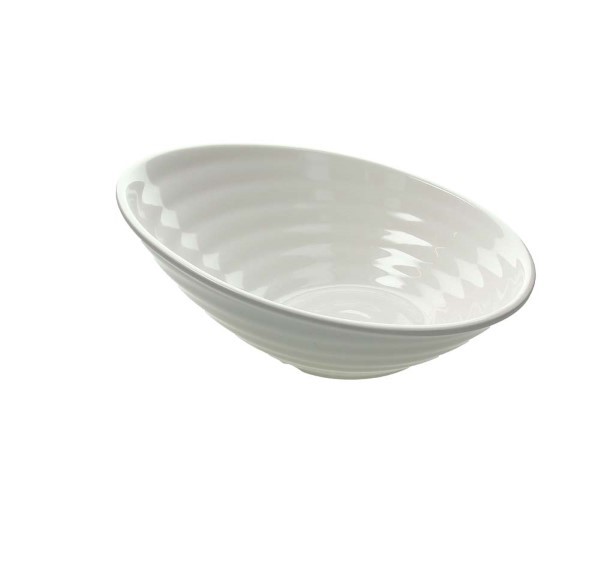BOWL OBLIQUA CM 35,5 SHOW PLA BIANCO