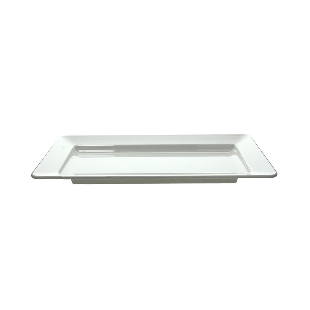 Piatto Melamina Buffet bordo 70x30 Bianco