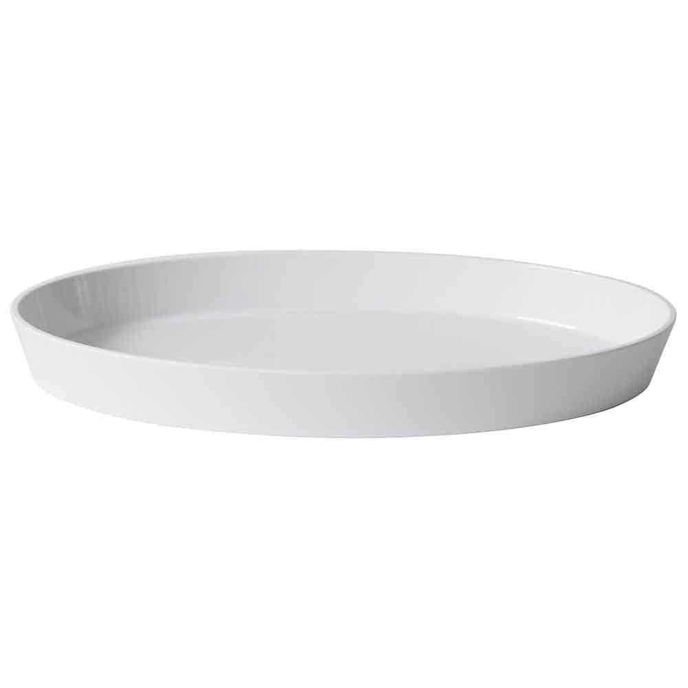 Vassoio Ovale Fondo Melamina 34x21h4,5cm