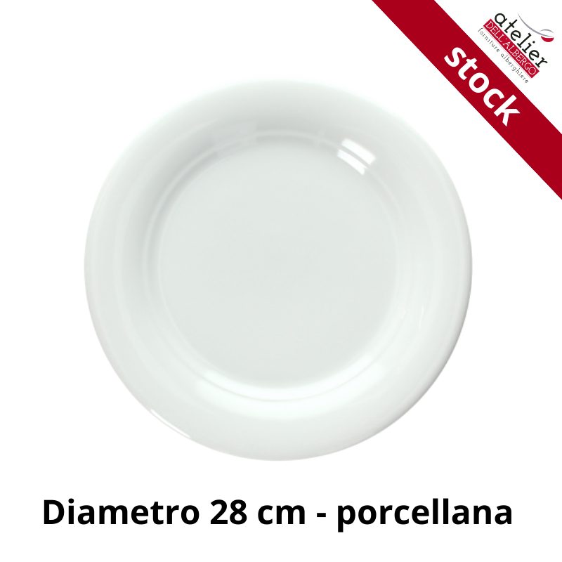 PIATTO PIANO CM 28 THESIS BIANCO