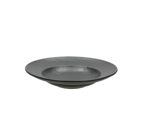 VULCANIA BLACK Piatto Fondo Pasta 29cm