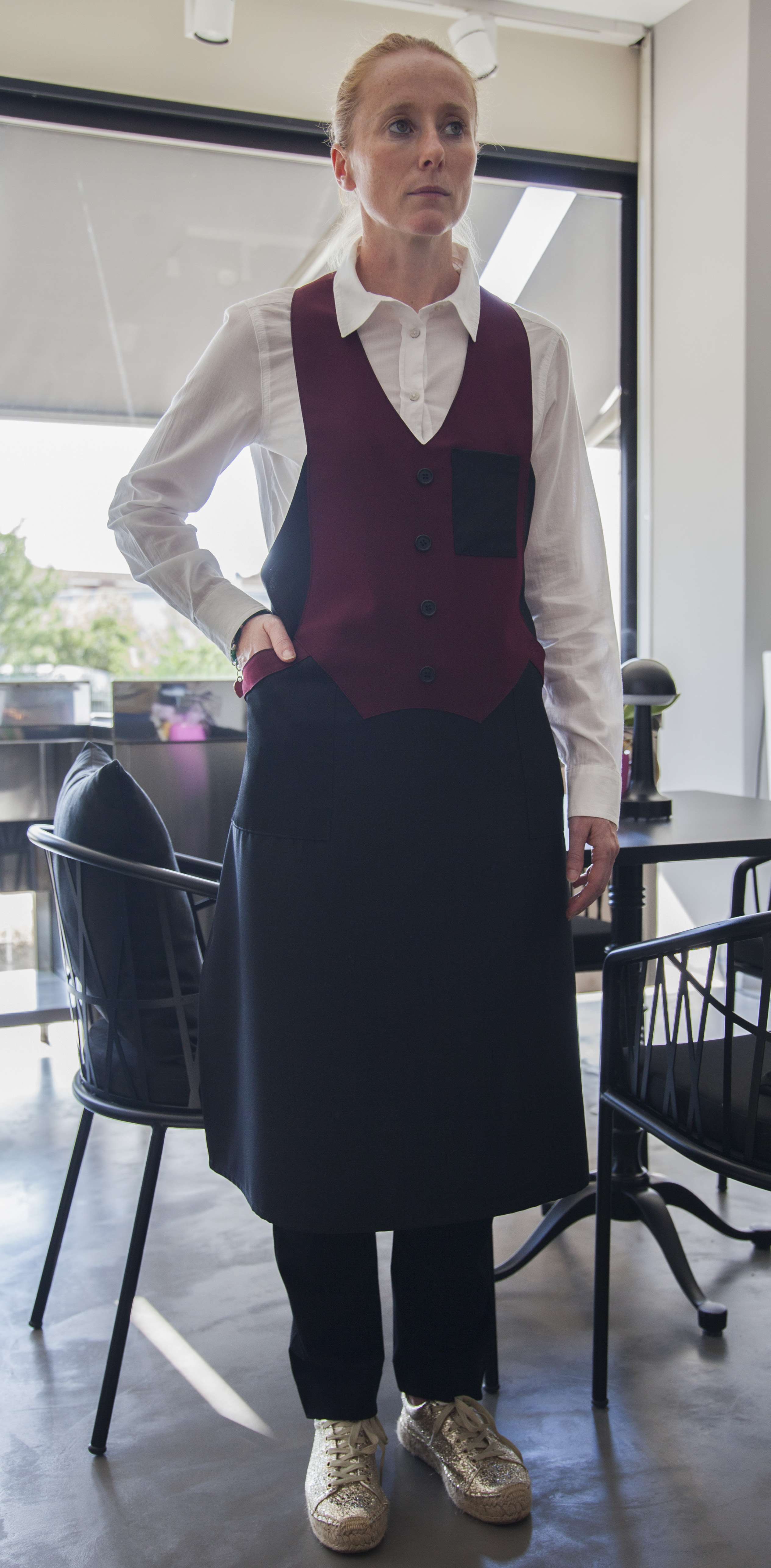 G15 SOMMIER SMOKING NERO/BORDEAUX