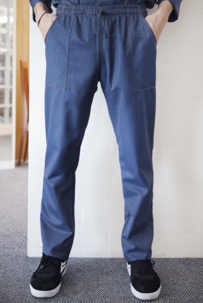 PS002X PANTALONE TASCHE BLU